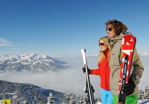 skiing in the Salzburgerland